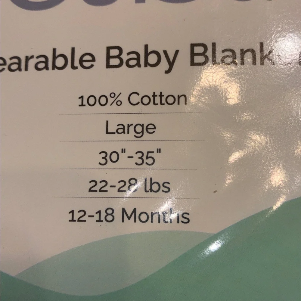 NWT Comfy Cubs Baby 2 pack Sleep Sacks 12-18 Months, Large blue - Picture 4 of 5